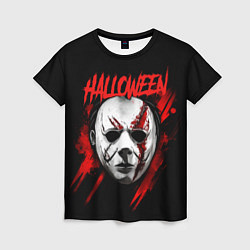 Футболка женская Halloween Michael Myers, цвет: 3D-принт