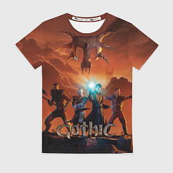 Футболка женская Герои из Gothic remake, цвет: 3D-принт
