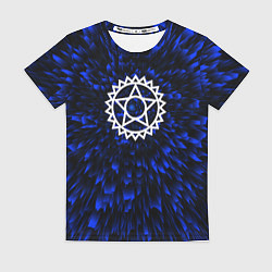 Футболка женская Black Butler blue energy, цвет: 3D-принт