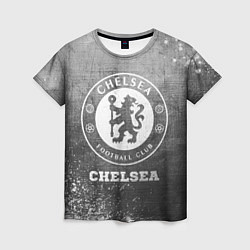 Футболка женская Chelsea - grey gradient, цвет: 3D-принт