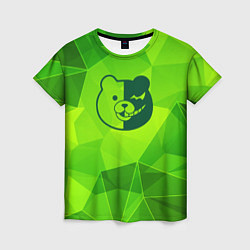 Футболка женская Danganronpa green poly, цвет: 3D-принт