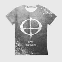 Футболка женская Ozzy Osbourne - grey gradient, цвет: 3D-принт