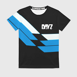 Женская футболка Dayz geometry steel