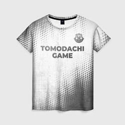 Футболка женская Tomodachi Game - white gradient посередине, цвет: 3D-принт