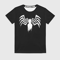 Футболка женская Venom - logo, цвет: 3D-принт