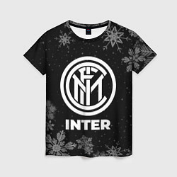 Футболка женская Снежный Inter, цвет: 3D-принт