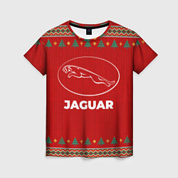 Футболка женская Jaguar new year, цвет: 3D-принт