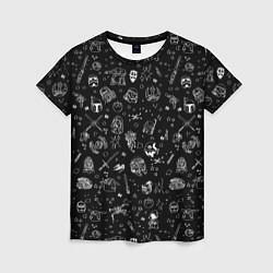 Женская футболка Звездные войны паттерн