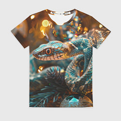Футболка женская Праздничный змей, цвет: 3D-принт
