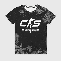 Футболка женская Снежный Counter-Strike 2, цвет: 3D-принт