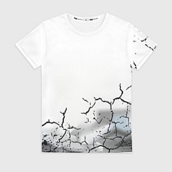 Футболка женская Одинокий борец на просторах, цвет: 3D-принт