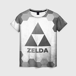 Футболка женская Zelda - white gradient, цвет: 3D-принт