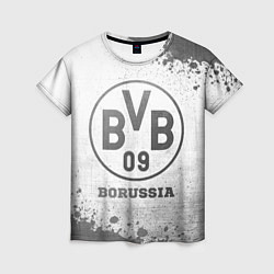 Футболка женская Borussia - white gradient, цвет: 3D-принт