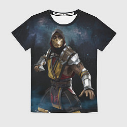 Футболка женская Mortal Kombat - Скорпион, цвет: 3D-принт