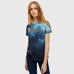 Футболка женская Stronghold сrusader крестоносец бури, цвет: 3D-принт — фото 2