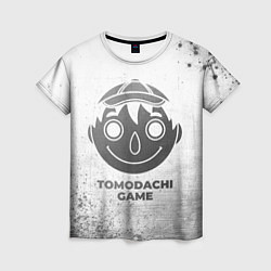 Футболка женская Tomodachi Game - white gradient, цвет: 3D-принт