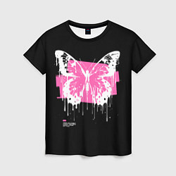 Футболка женская Butterfly Tattoo, цвет: 3D-принт