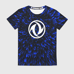 Футболка женская Dongfeng blue energy, цвет: 3D-принт