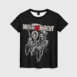 Футболка женская Sons Of Anarchy - death, цвет: 3D-принт