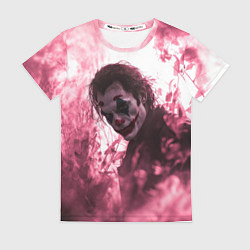 Футболка женская Джокер в розовом дыму, цвет: 3D-принт