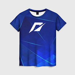 Футболка женская Need for Speed blue poly, цвет: 3D-принт