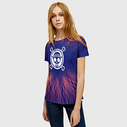 Футболка женская One Piece red energy, цвет: 3D-принт — фото 2