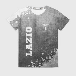 Футболка женская Lazio - grey gradient вертикально, цвет: 3D-принт