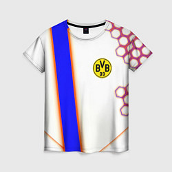 Женская футболка Borussia geometry sport