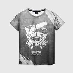 Футболка женская Tokyo Ghoul - grey gradient, цвет: 3D-принт