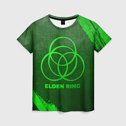 Футболка женская Elden Ring - green gradient, цвет: 3D-принт