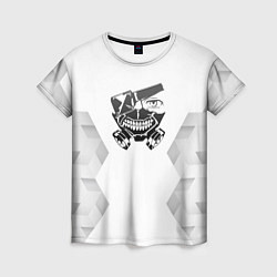 Женская футболка Tokyo Ghoul white poly