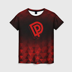 Футболка женская Deep Purple red poly, цвет: 3D-принт