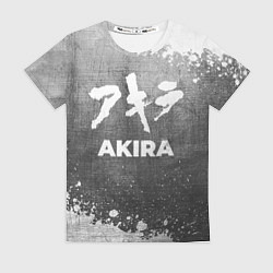 Футболка женская Akira - grey gradient, цвет: 3D-принт