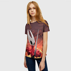 Футболка женская Полый рыцарь Hollow knight silksong, цвет: 3D-принт — фото 2
