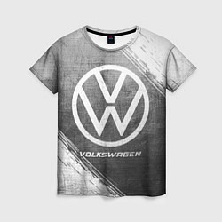 Футболка женская Volkswagen - grey gradient, цвет: 3D-принт