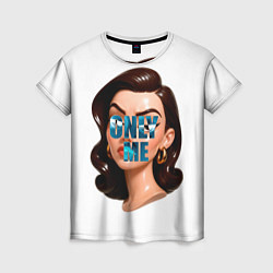 Футболка женская Only Me, цвет: 3D-принт