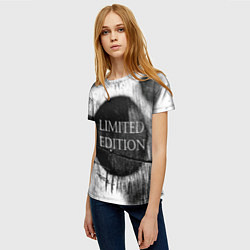 Футболка женская Самый ограниченый выпуск, цвет: 3D-принт — фото 2