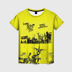 Футболка женская Лазарь аниме обложка, цвет: 3D-принт