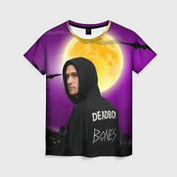 Футболка женская Deadboy Bones, цвет: 3D-принт