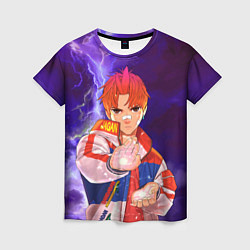 Футболка женская Дандадан - Джиджи, цвет: 3D-принт