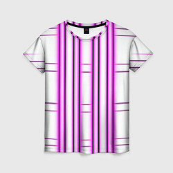 Футболка женская Neon pink, цвет: 3D-принт