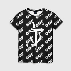 Футболка женская Doom off black, цвет: 3D-принт