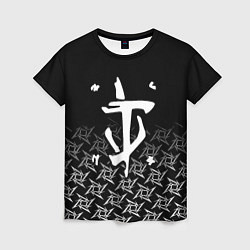 Футболка женская Doom ninja, цвет: 3D-принт