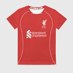 Футболка женская Диого Жота Ливерпуль домашняя форма, цвет: 3D-принт