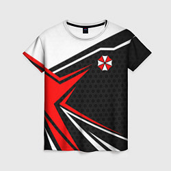 Футболка женская Umbrella - red uniform, цвет: 3D-принт