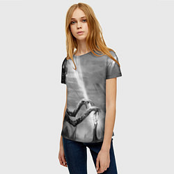 Футболка женская Кукловод, цвет: 3D-принт — фото 2