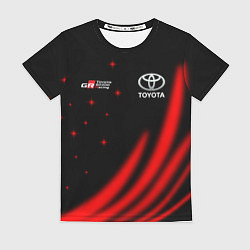Футболка женская Toyota GR Gazoo Racing, цвет: 3D-принт