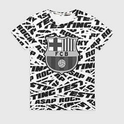 Футболка женская AAP Rocky barcelona, цвет: 3D-принт
