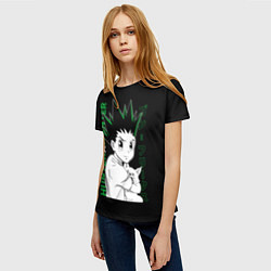 Футболка женская Гон Фрикс Хантер х Хантер, цвет: 3D-принт — фото 2