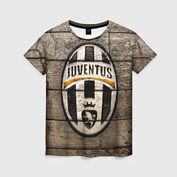 Футболка женская Juventus, цвет: 3D-принт